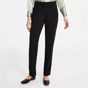 Black Alfani straight leg trouser